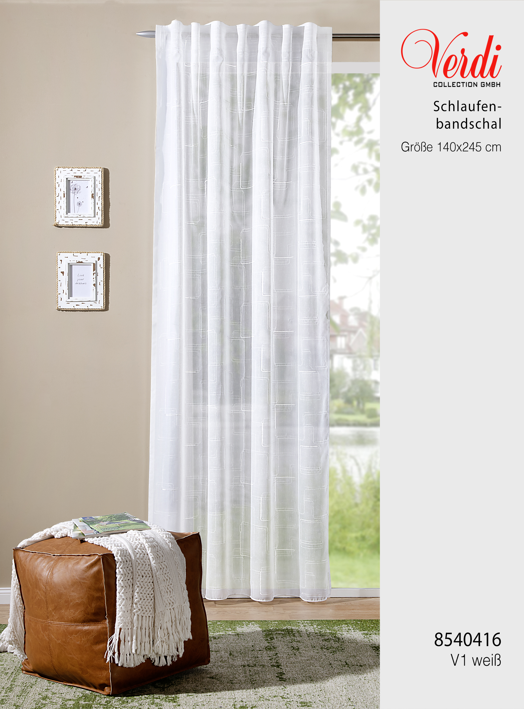 Schlaufenbandschal Wendy