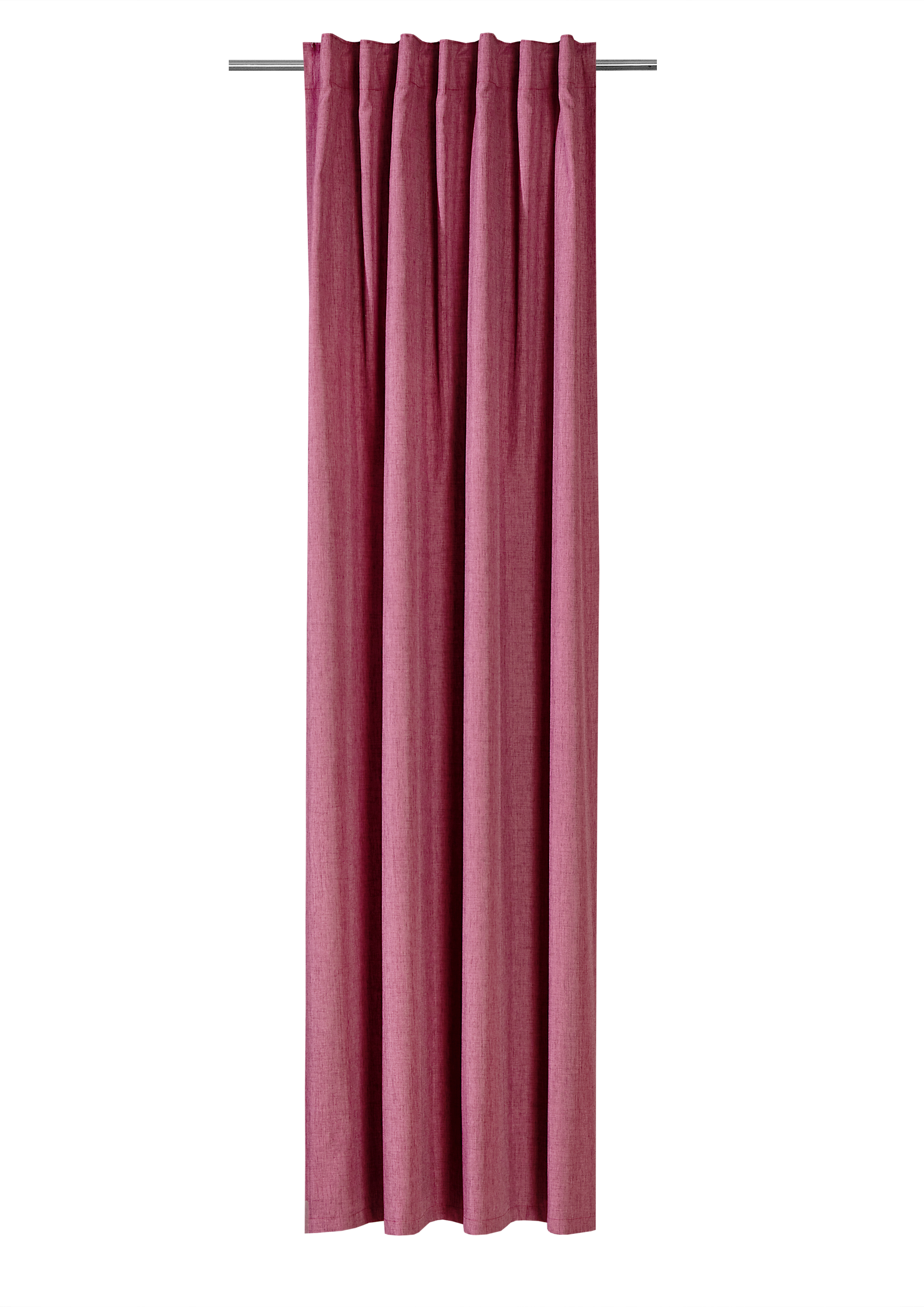 Schal mit verdeckten Schlaufen Estelle 140 x 245 cm – Uni-Design mit strukturierter Textur