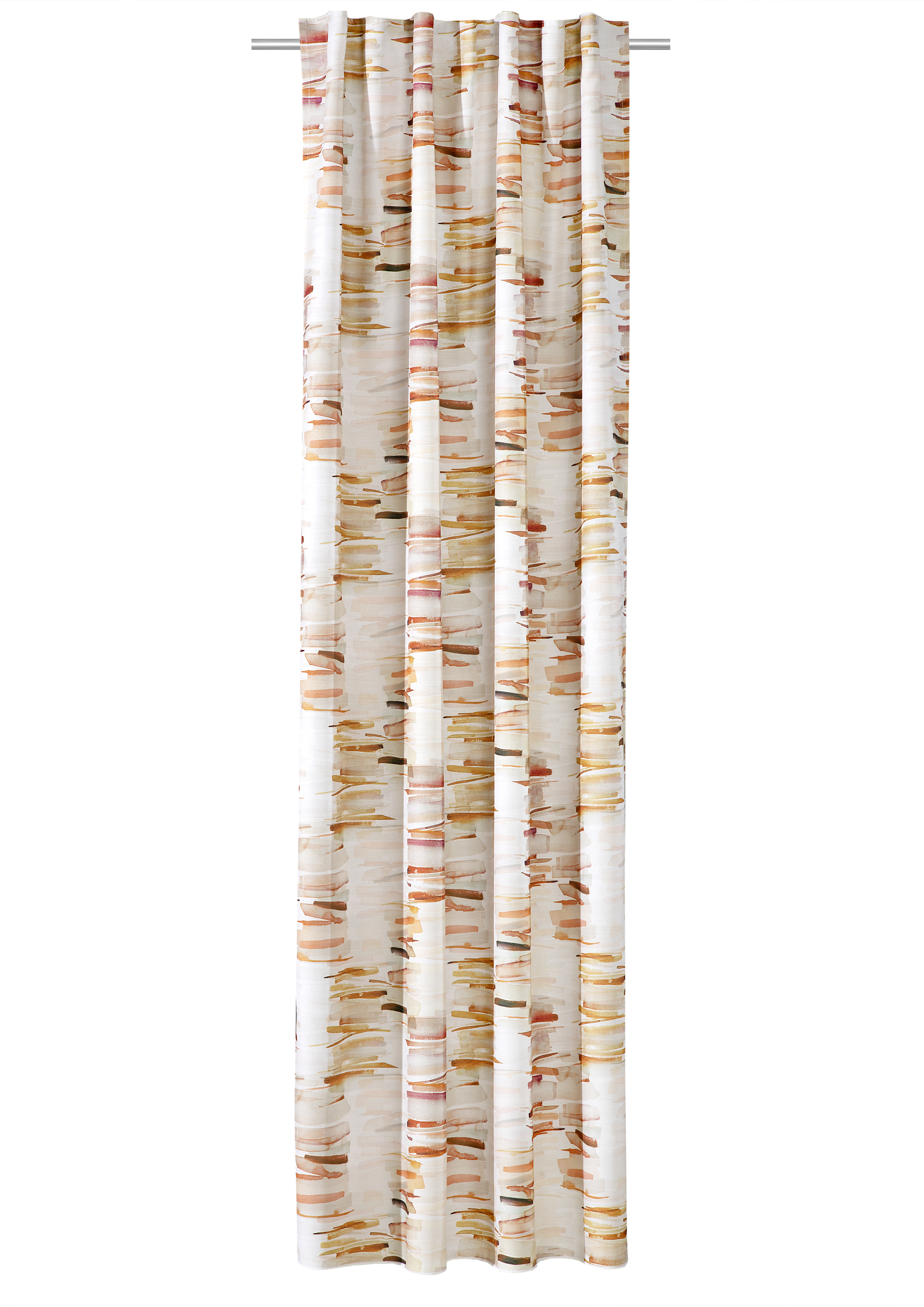 Schal mit verdeckten Schlaufen Juno 140 x 245 cm – Moderne Mehrfarbigkeit auf blickdichter Strukturware