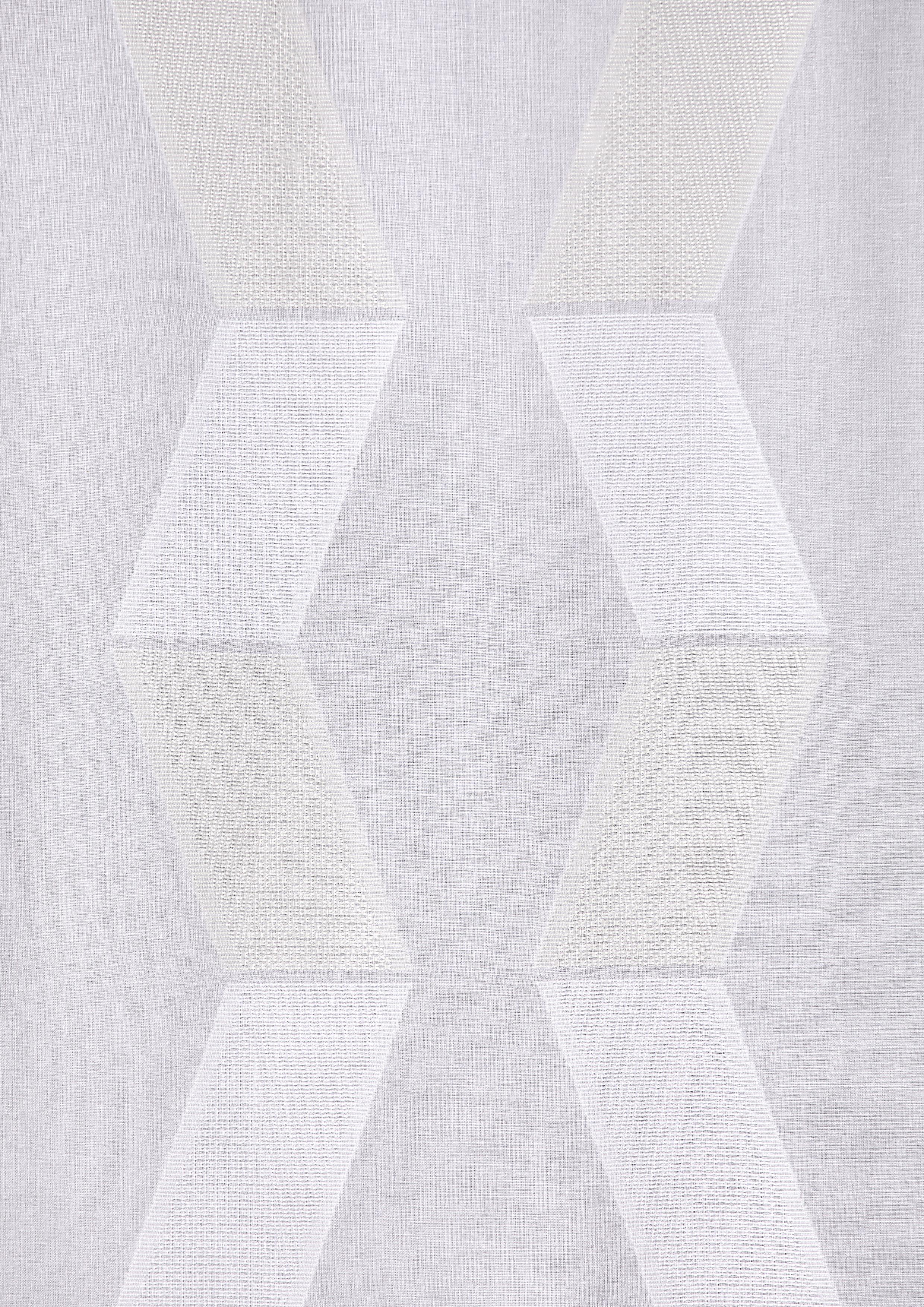 Schiebevorhang Luana 60 x 245 cm – Modernes Grafikmuster mit plastischer Bindungsstruktur