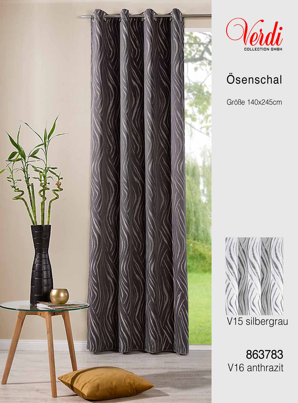 Oesenschal Vorhang online bestellen 863783 