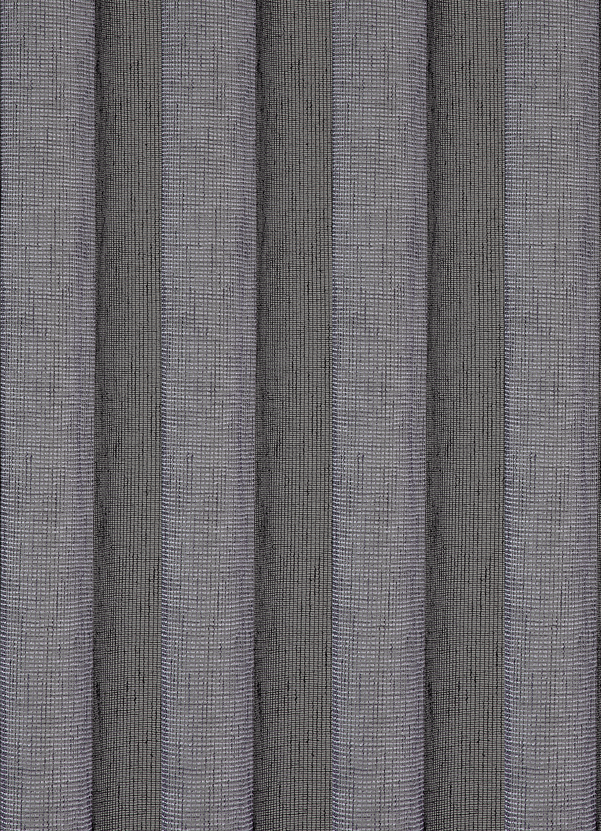 Ösenschal Davis 140 x 245 cm – Wohnliche Gitteroptik im natürlichen Matt-Look