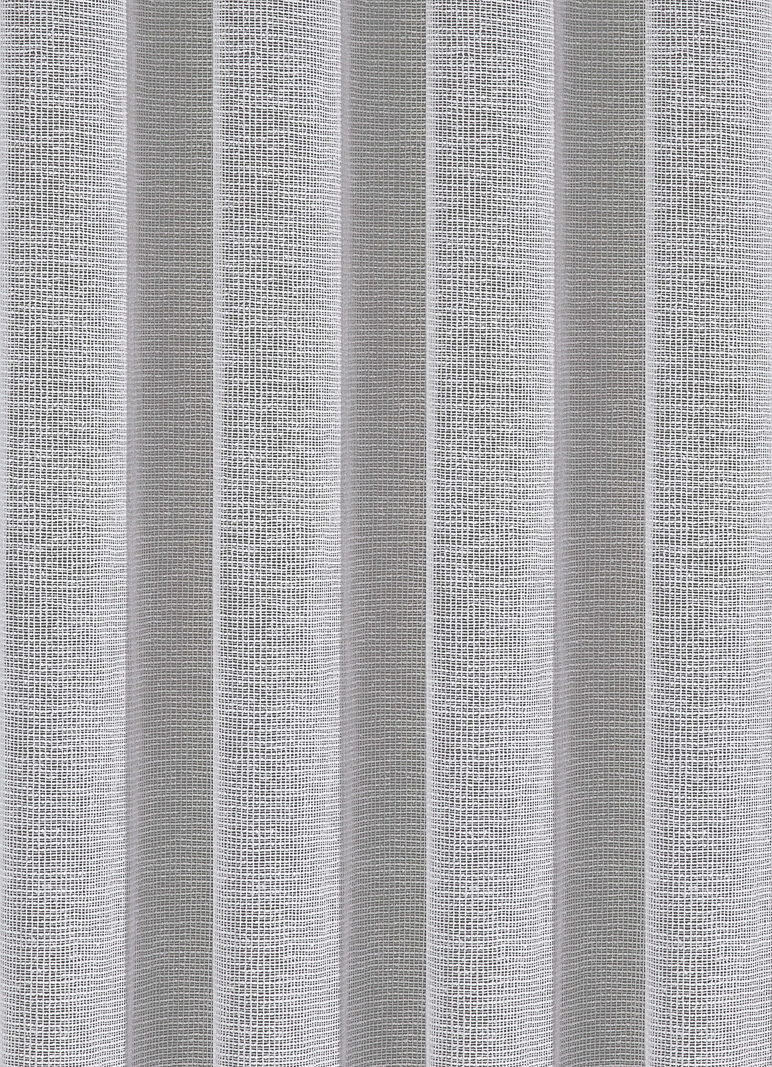 Ösenschal Davis 140 x 245 cm – Wohnliche Gitteroptik im natürlichen Matt-Look