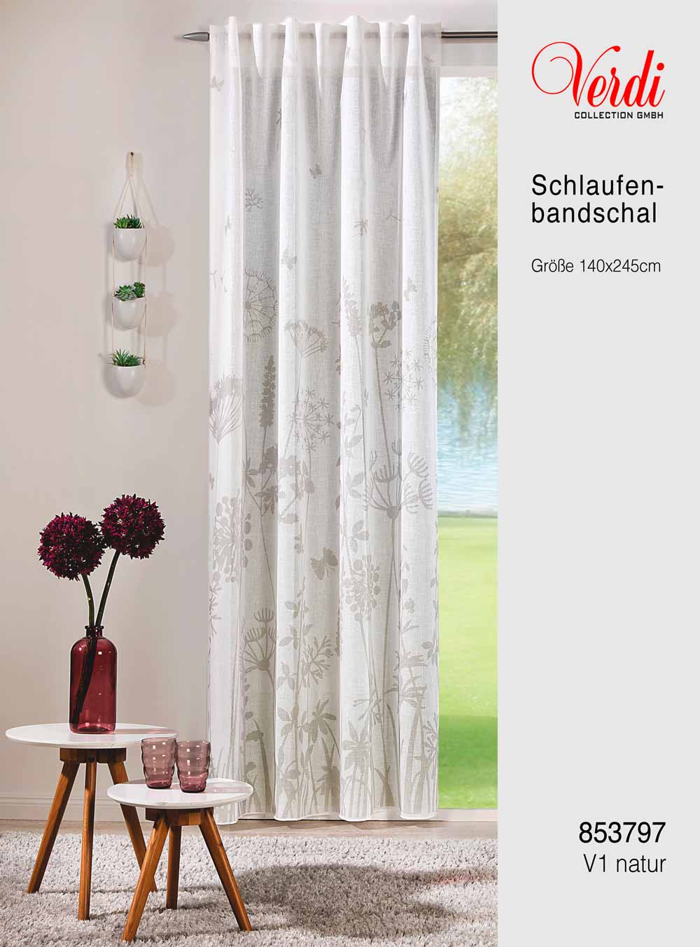 853797 Schlaufenbandschal kaufen natur