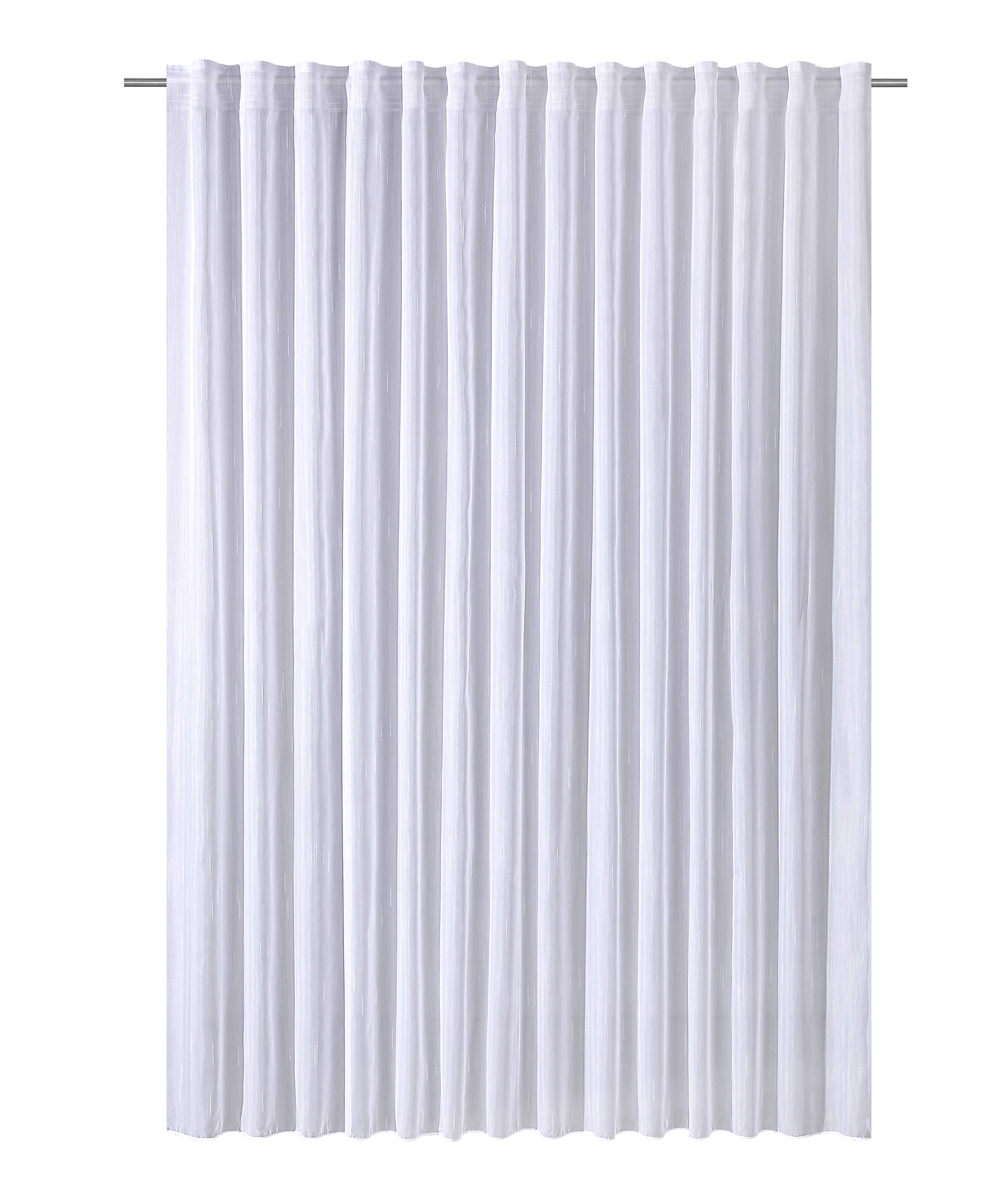 Fertigstore Helena – Dezenter Längseffekt mit 10 cm Schlaufenband