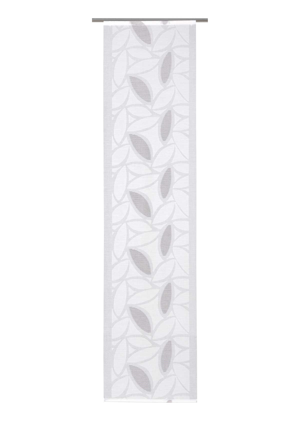 882371 Schiebevorhang creme-schwarz