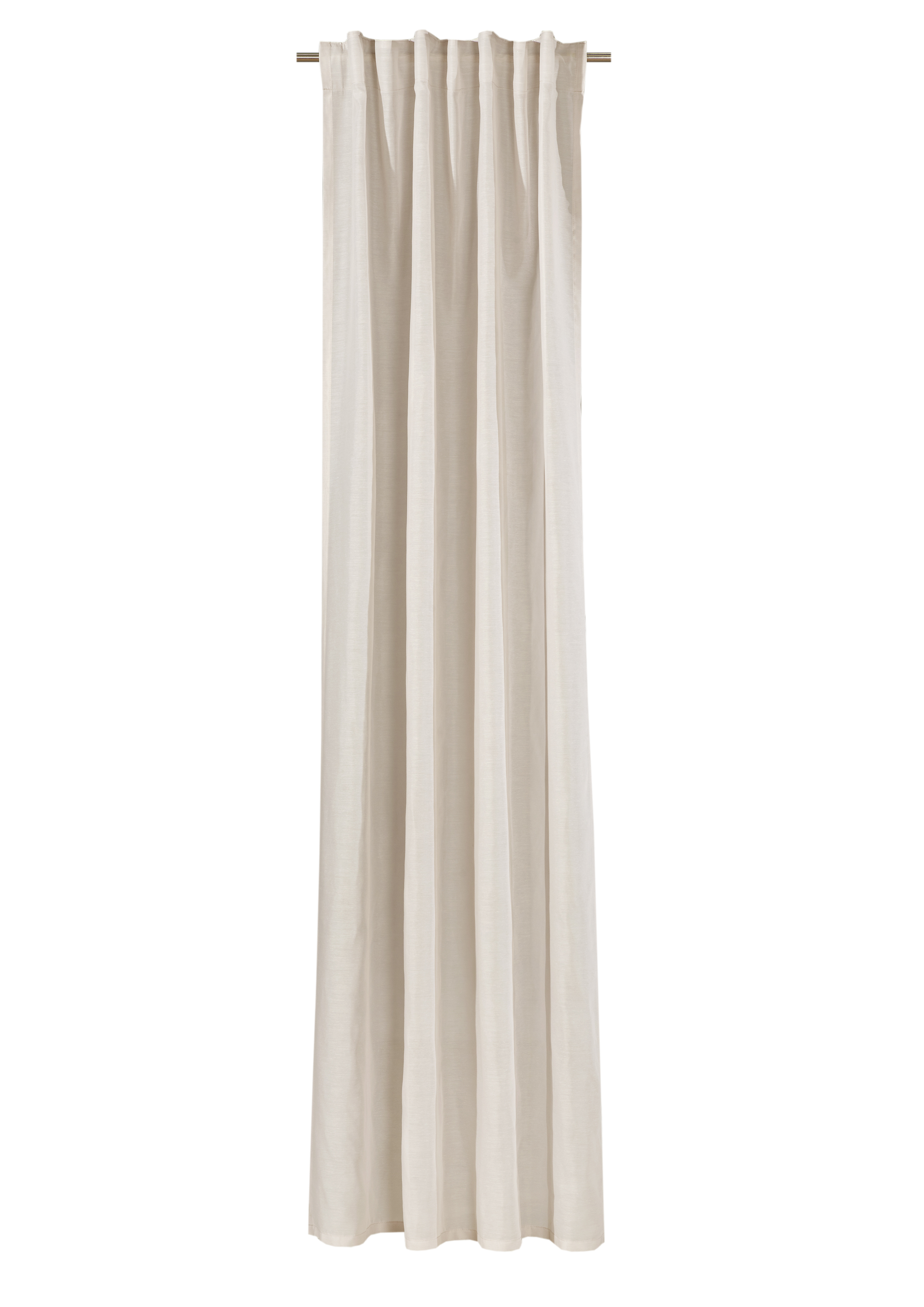 Schal mit verdeckten Schlaufen Valentin 140 x 245 cm – Weichfließende Batist-Optik in modernen Unifarben