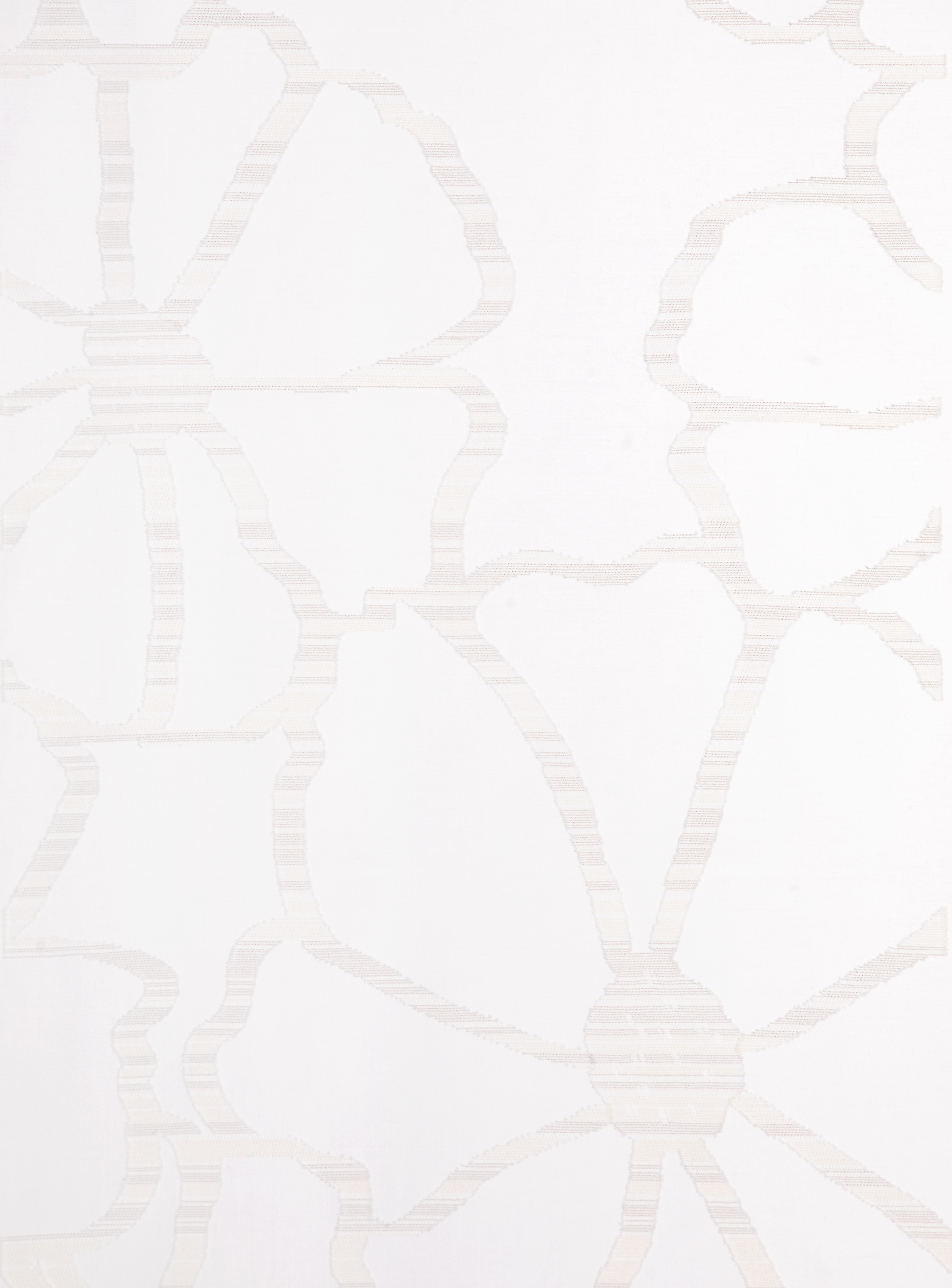 Schiebevorhang Rovena 60 x 245 cm – Florales Positiv-Negativ-Design in Scherli-Qualität