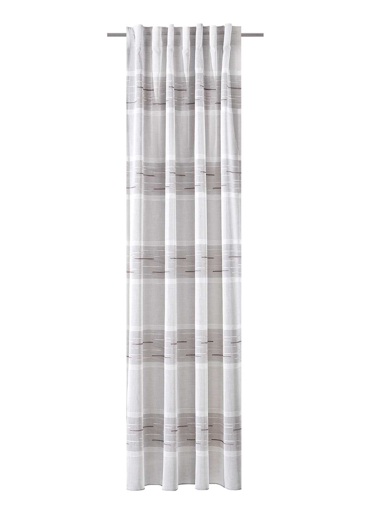 853834 Schlaufenbandschal silber