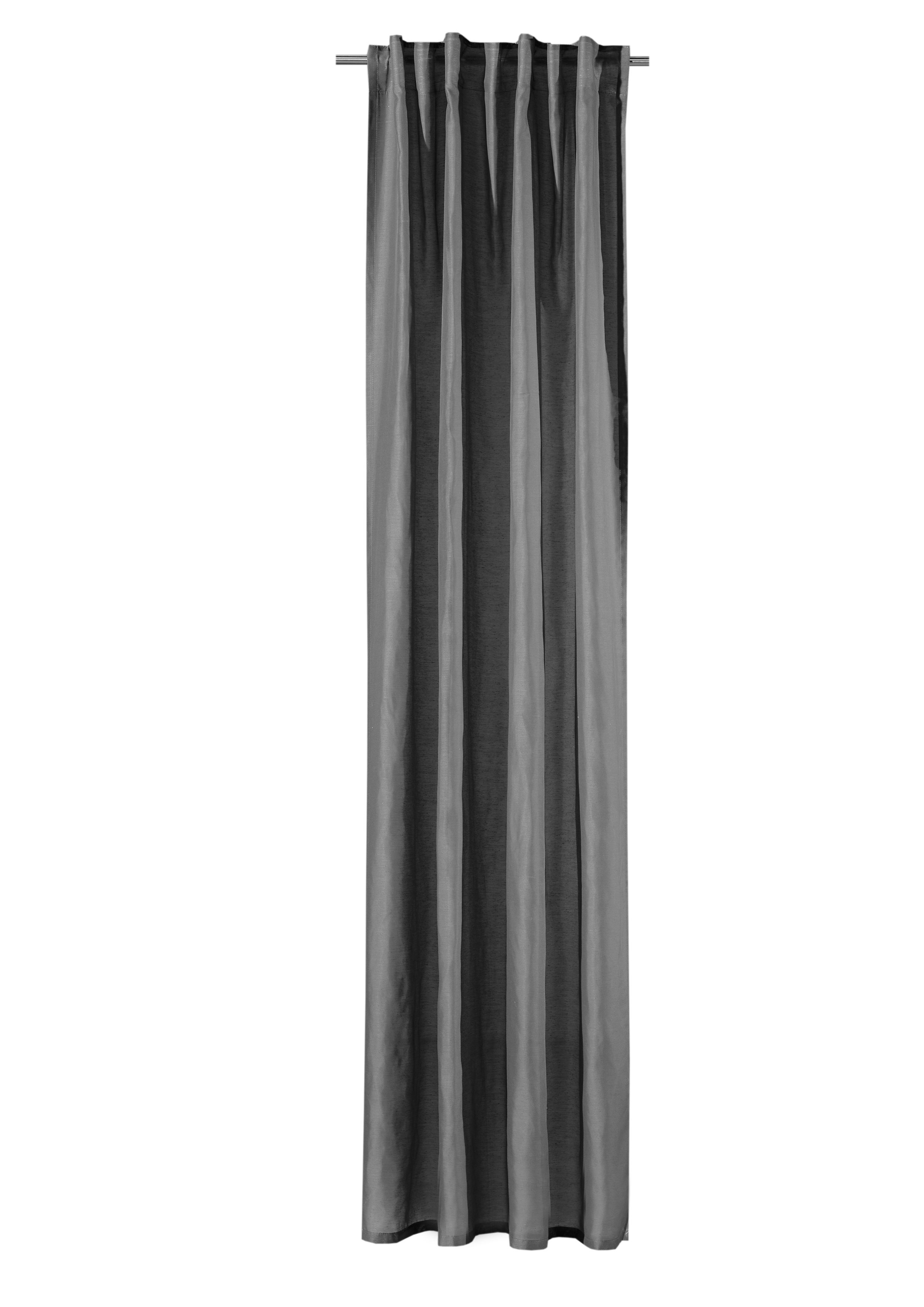 Schal mit verdeckten Schlaufen Valentin 140 x 245 cm – Weichfließende Batist-Optik in modernen Unifarben