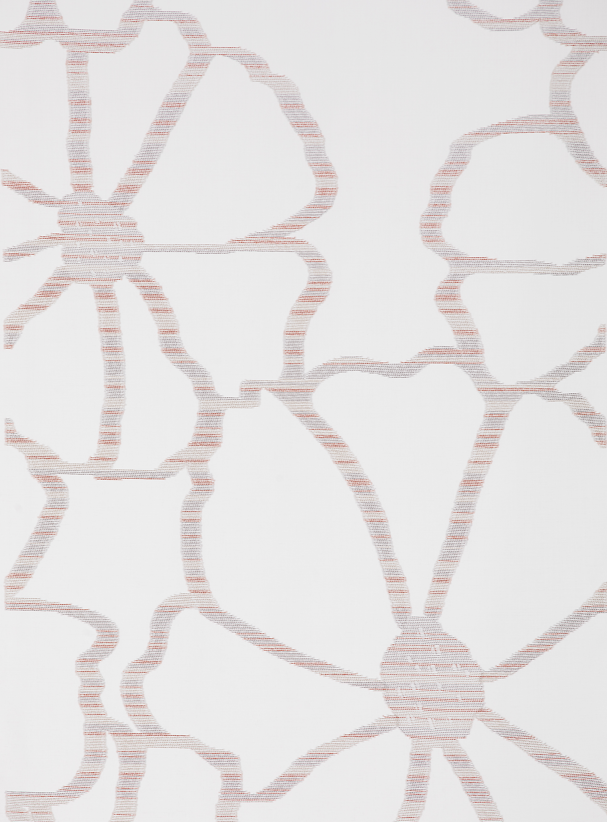 Schiebevorhang Rovena 60 x 245 cm – Florales Positiv-Negativ-Design in Scherli-Qualität