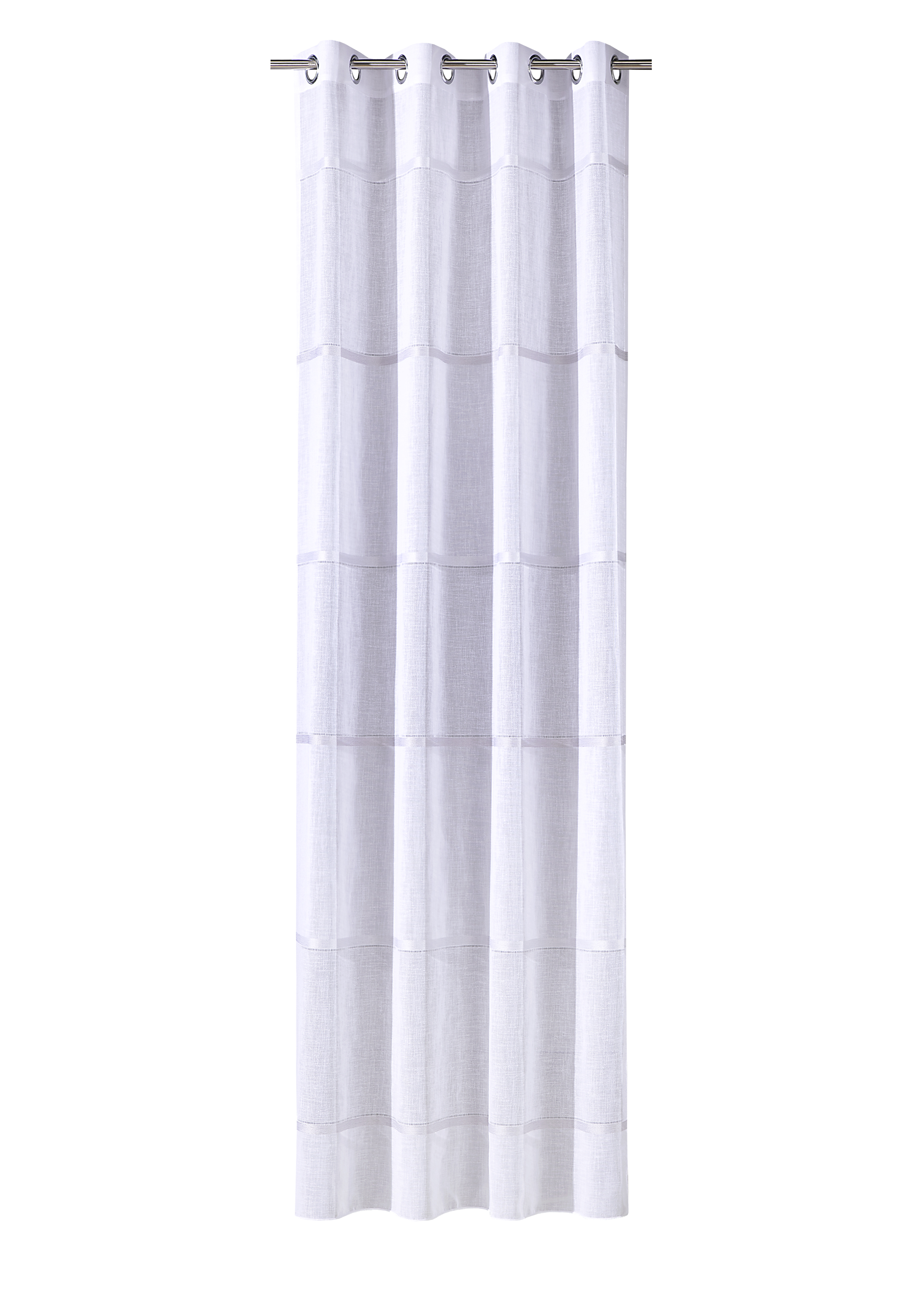 Ösenschal Livia 140 x 245 cm – Zeitlose Leinenstruktur für Ihr Zuhause