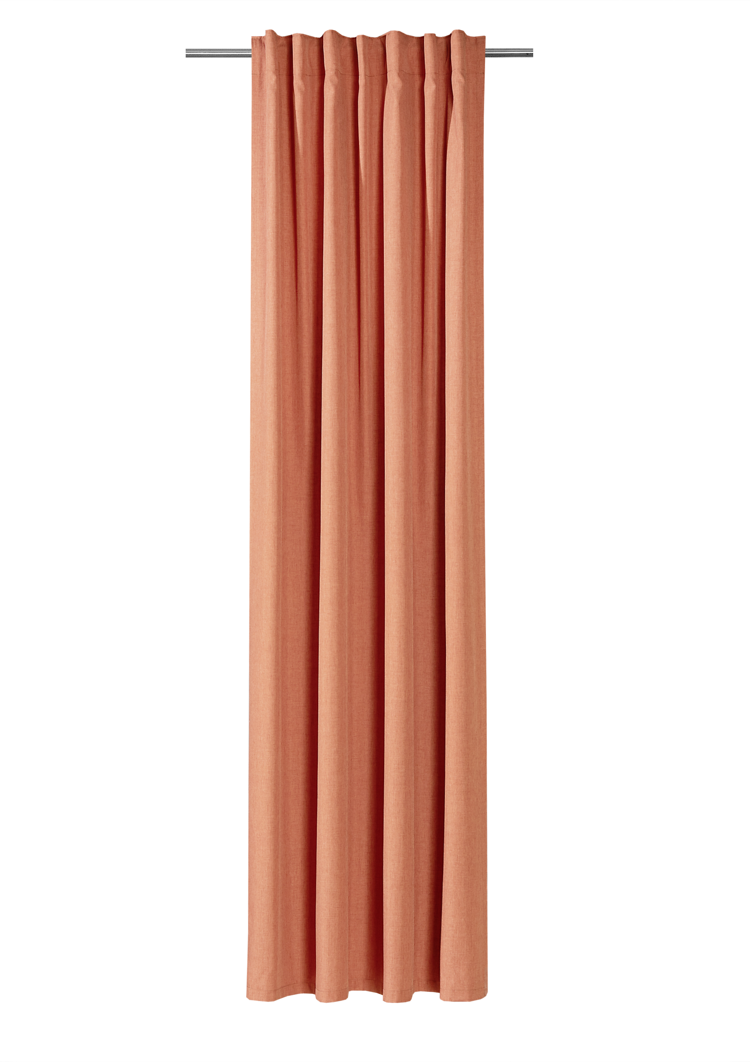 Schal mit verdeckten Schlaufen Estelle 140 x 245 cm – Uni-Design mit strukturierter Textur